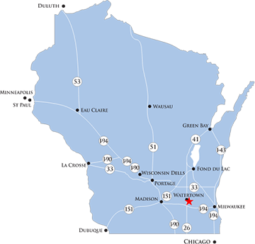 CITO Products Map Location